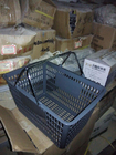 Прочная пластиковая корзина для товаров руки для супермаркета/магазина, 30 литров тома