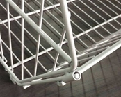 Металлические корзины хранения провода угла дисплея супермаркета/корзины провода металла
