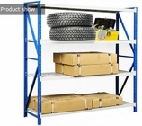 Хранение склада блока шельвинг гаража включает сверхмощные стальные полки в набор отложенных изменений